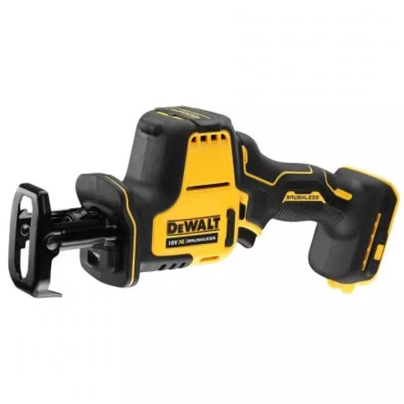 Serra sabre DeWALT DCS369N-XJ, motor sem escovas, sem fios, profundidade de corte madeira 9 cm, aço 4 cm, 2800 spm, 1,43 kg