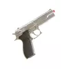 Pistola de dardos de brinquedo Pulio Police GONHER 45/0 15545 — modelo de mecanismo de mola de tiro único