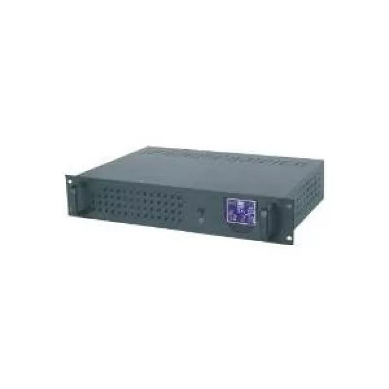 Gembird - UPS Rack 19'' 3,4U 1500VA, 4 saídas IEC 230V, entrada IEC14, RJ11, USB, LCD Line-Interactive 1,5 kVA 900 W 4 tomadas
