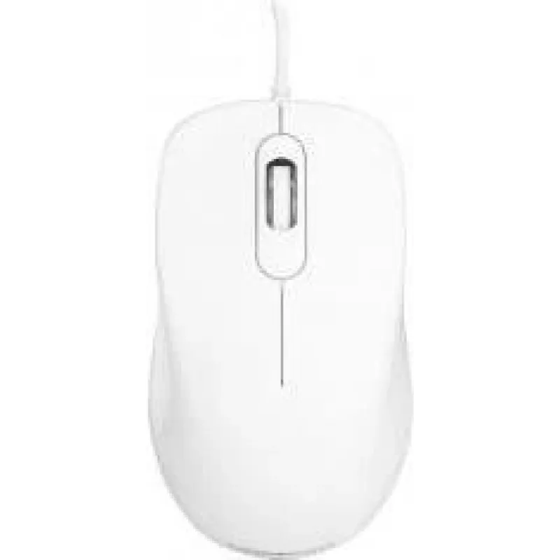 MODECOM M10 M-MC-0M10-200 rato (ótico, 1000 DPI, cor branca) (M-MC-0M10-200)