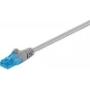 Wentronic Goobay - Cabo de rede - RJ-45 (M) para RJ-45 (M) - 5 m - UTP - CAT 6a - sem halogéneos, com alívio de tensão, fio flexível - cinzento (55423)