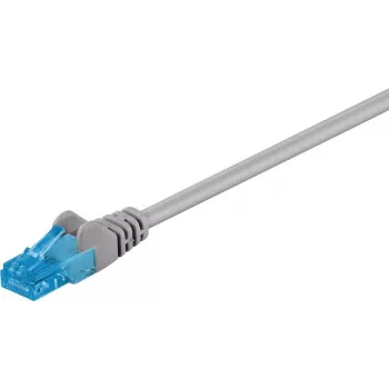 Wentronic Goobay - Cabo de rede - RJ-45 (M) para RJ-45 (M) - 5 m - UTP - CAT 6a - sem halogéneos, com alívio de tensão, fio flexível - cinzento (55423)