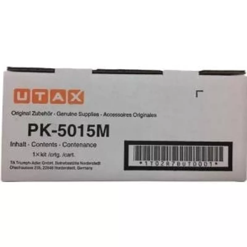 Utax 1T02R7BUT0 PK-5015M cartucho de toner para P-C2650DW / P-C2655W, 3000 páginas, magenta
