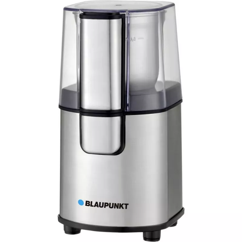 Moinho de lâminas BLAUPUNKT FCG701 — 200 W, capacidade de 85 g de café em grão, lâminas de aço inoxidável, prateado