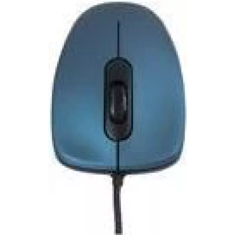 Rato ModeCom MC-M10S - ótico - 3 botões - com fio - USB - azul