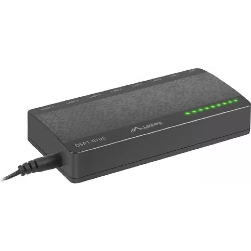 Switch LANBERG DSP1-0108 Lanberg Switch DSP1-0108 8-Port 100MB/S Desktop