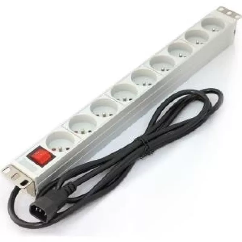 Unidade de distribuição de energia PDU Digitus A-19-STRIP-4-IMP