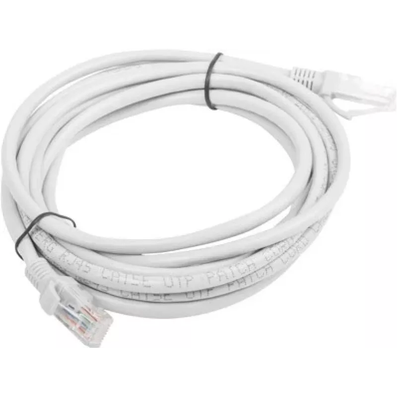 Cabo de rede LANBERG PCU6-10CC-0300-S Cat6 U/UTP RJ-45, 3 m, cinzento