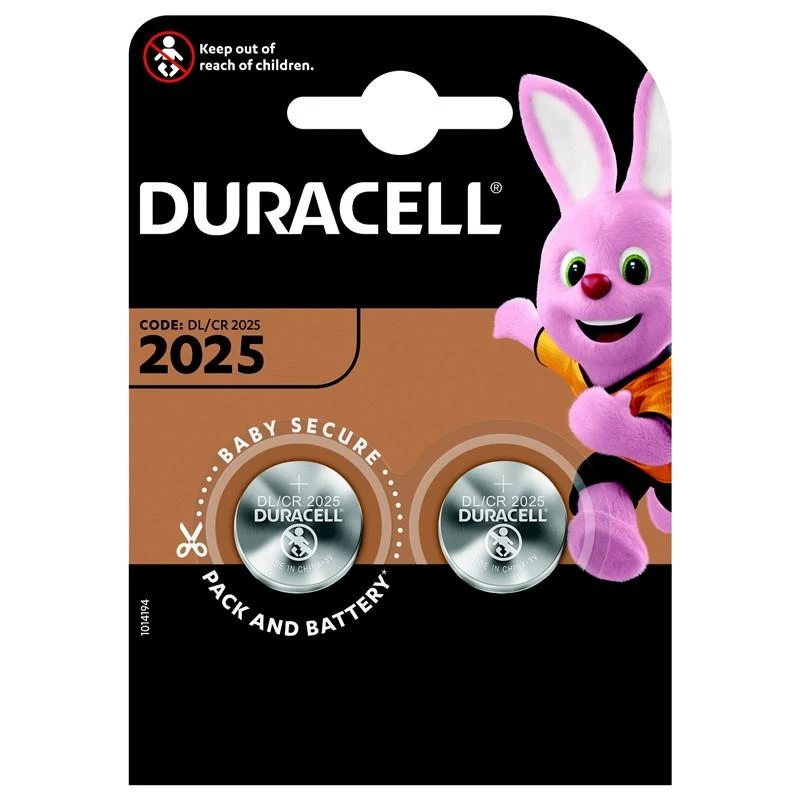 Pilhas CR2025 blister 2 unid.