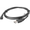 Cabo USB Lanberg CA-USBM-10CC-0010-BK USB 2.0 1 m Micro-USB B USB A preto