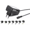 EnerGenie EG-MC-008 adaptador/fonte de alimentação para interior 12 W preto