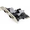 Placa série PCIe Gembird SPC-22, 2x RS-232, perfil baixo, WCH382, 2 Mbps