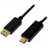 Adaptador de cabo de vídeo LogiLink CV0126 1 M DisplayPort HDMI Type-A (Stand