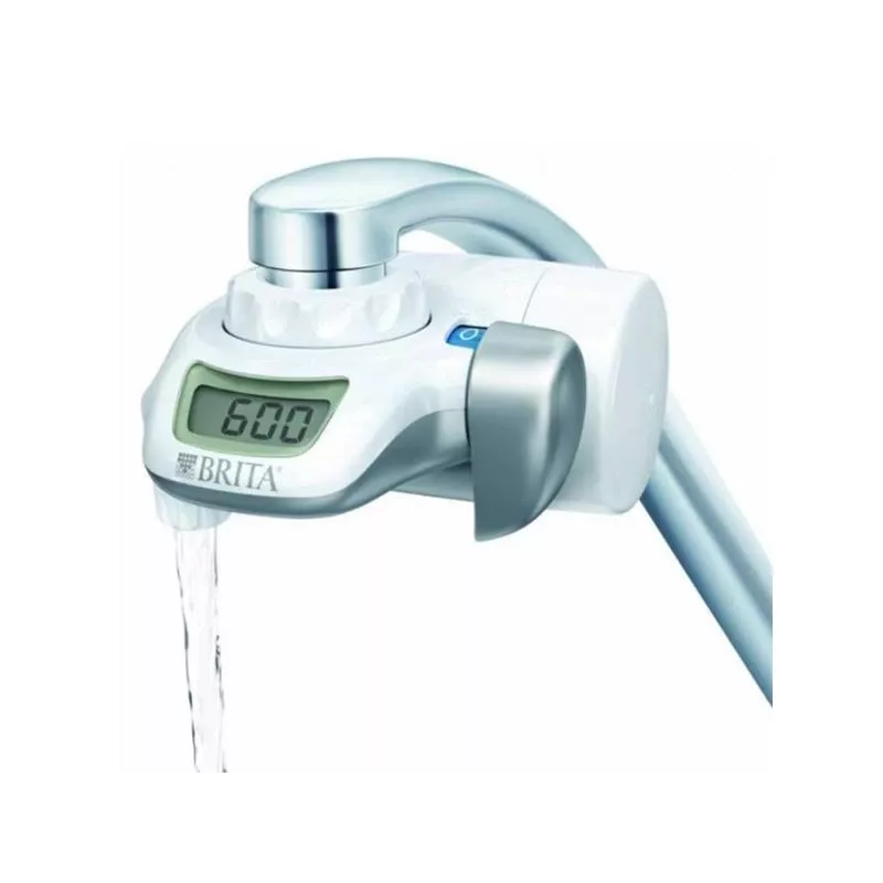 Filtro de água para torneira BRITA modelo 1.2023.0413, 3 modos, cartucho de 5 estágios, capacidade de 600 l, branco, 5 adaptadores de torneira