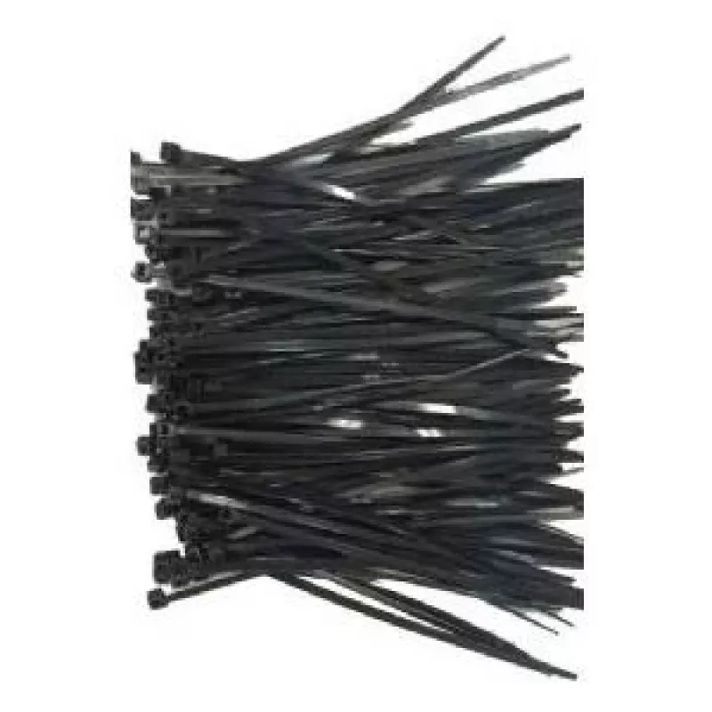 Abraçadeiras Gembird NYTFR-150X3.6 nylon preto 100 unid.