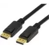 Cabo DisplayPort LogiLink CV0120 DisplayPort macho para macho 2 m Preto
