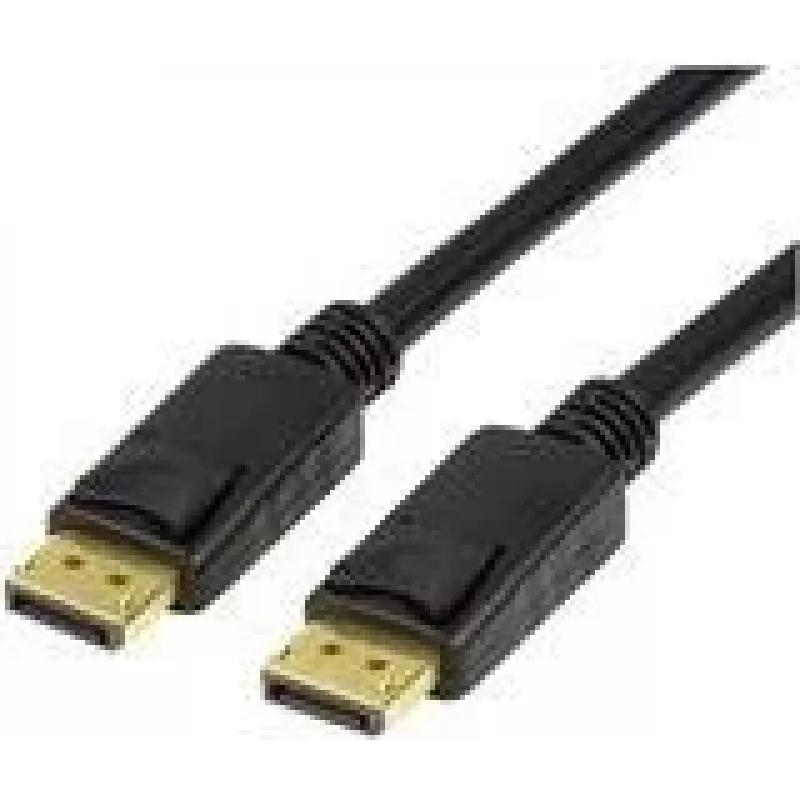 Cabo DisplayPort LogiLink CV0120 DisplayPort macho para macho 2 m Preto