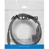 Cabo de alimentação Lanberg CA-C5CA-11CC-0018-BK preto 1,8 m CEE7/7 conector fêmea C5 (CA-C5CA-11CC-0018-BK)