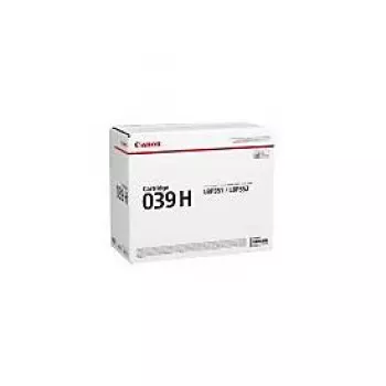 Toner Canon preto Cartridge 039H 0288C002