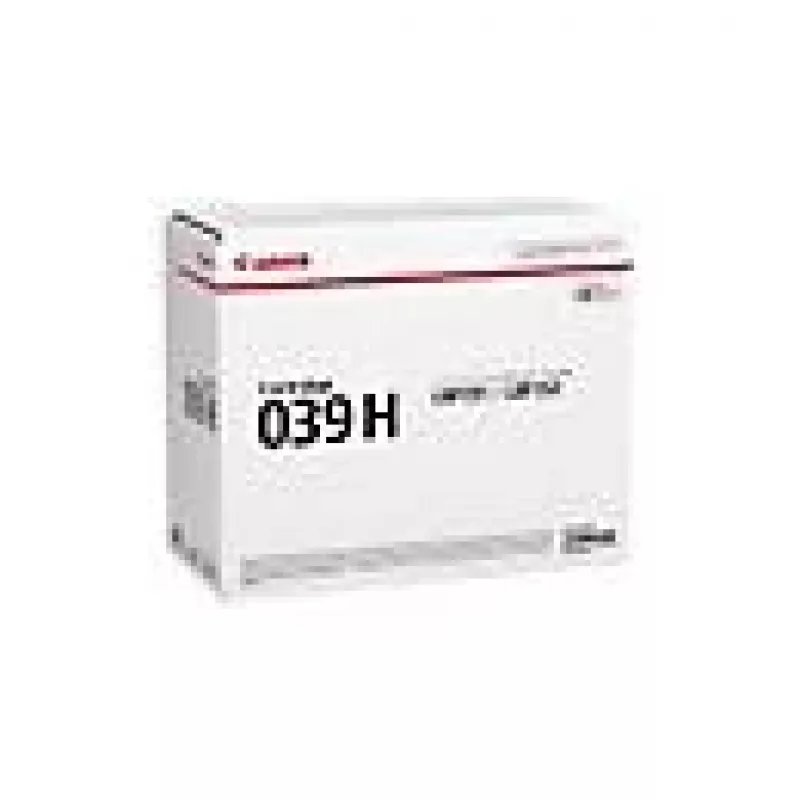 Toner Canon preto Cartridge 039H 0288C002