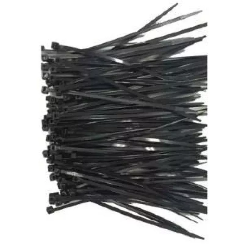 Abraçadeiras Gembird NYTFR-250X3.6 nylon preto 100 unid.