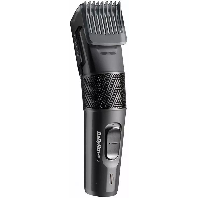 Máquina de cortar cabelo BABYLISS E786E, sem fio recarregável, 13 definições de comprimento, 0,5–24 mm, lâmina de aço inoxidável, preto