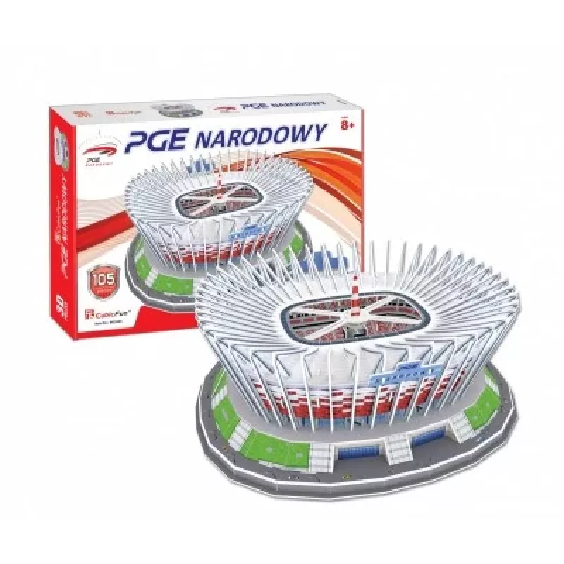 Puzzle 3D Cubicfun PGE Nationalstadion (306-20249)