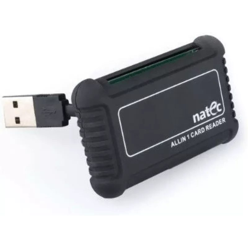 LEITOR DE CARTÕES ALL-IN-ONE BEETLE SDHC USB 2.0