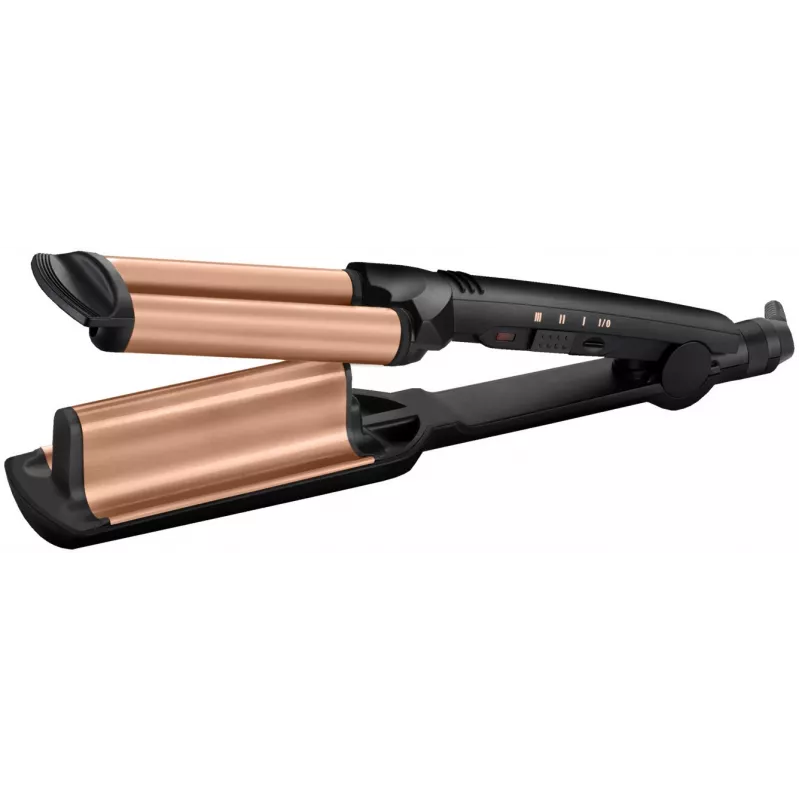 Modelador de caracóis BaByliss Deep Waves Warm Black, Orange 98,4 (2,5 m)