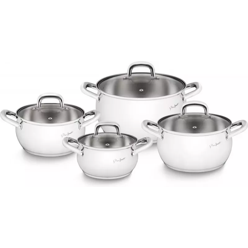 Conjunto de panelas LAMART LT1111 aço inoxidável, conjunto de panelas multipartes