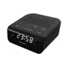 Rádio-relógio SENCOR SRC 136 B — PLL FM, LED de 0,6 polegadas, duplo alarme, função soneca, backup por pilha, preto