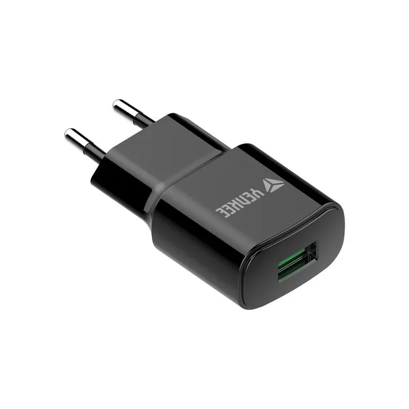 YENKEE Carregador USB-C 18W 3A Quick Charge 3.0