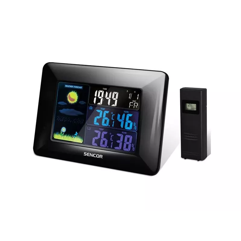 Sencor SWS 4250 Estação meteorológica com sensor sem fios, LCD a cores