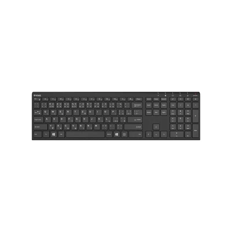 Teclado sem fios YENKEE YKB 2000 CSBK – design fino e compacto, ligação sem fios