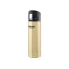 Garrafa térmica LAMART LT4009 420 ml dourada, interior em aço inoxidável, abertura com botão, Ø 6,4 cm