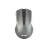 Rato sem fios simétrico 2,4 GHz, 3 botões, alcance 10 m