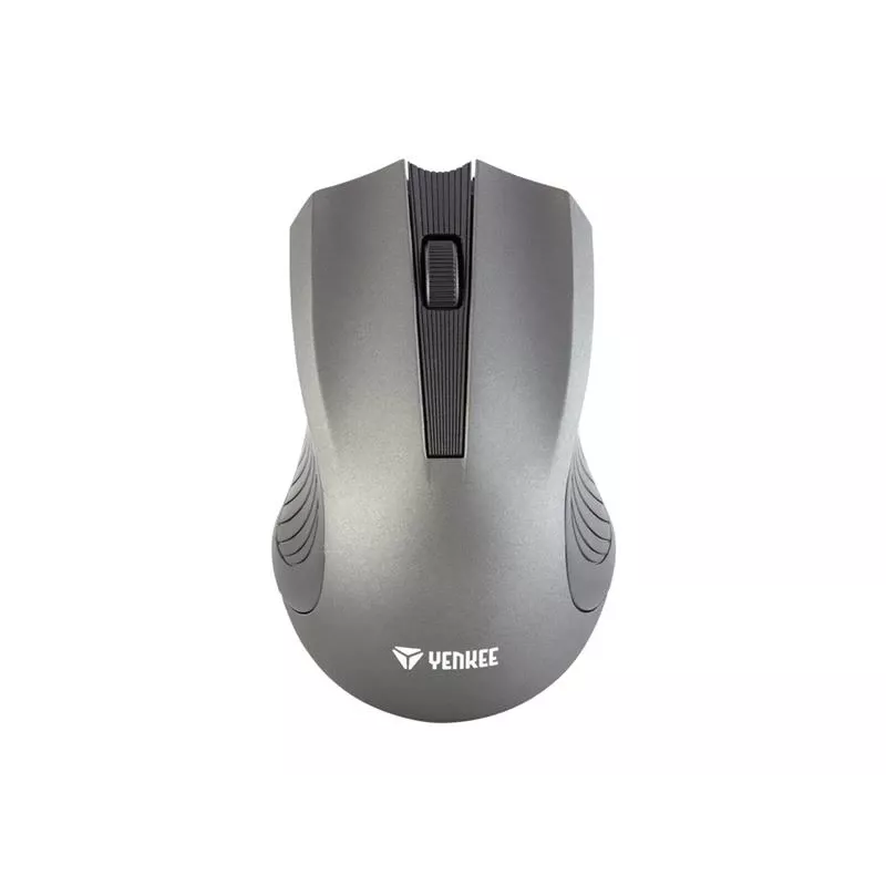 Rato sem fios simétrico 2,4 GHz, 3 botões, alcance 10 m