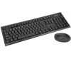 Conjunto de teclado e rato A4Tech 7100N RF Wireless QWERTY inglês preto