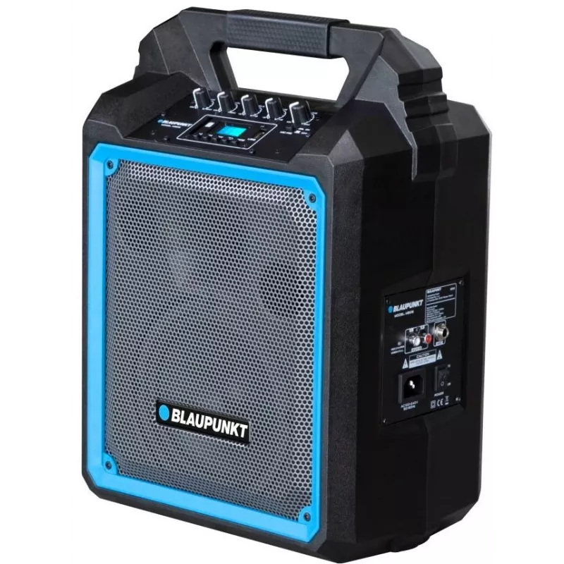 Altifalante estéreo portátil Blaupunkt MB06 preto, azul