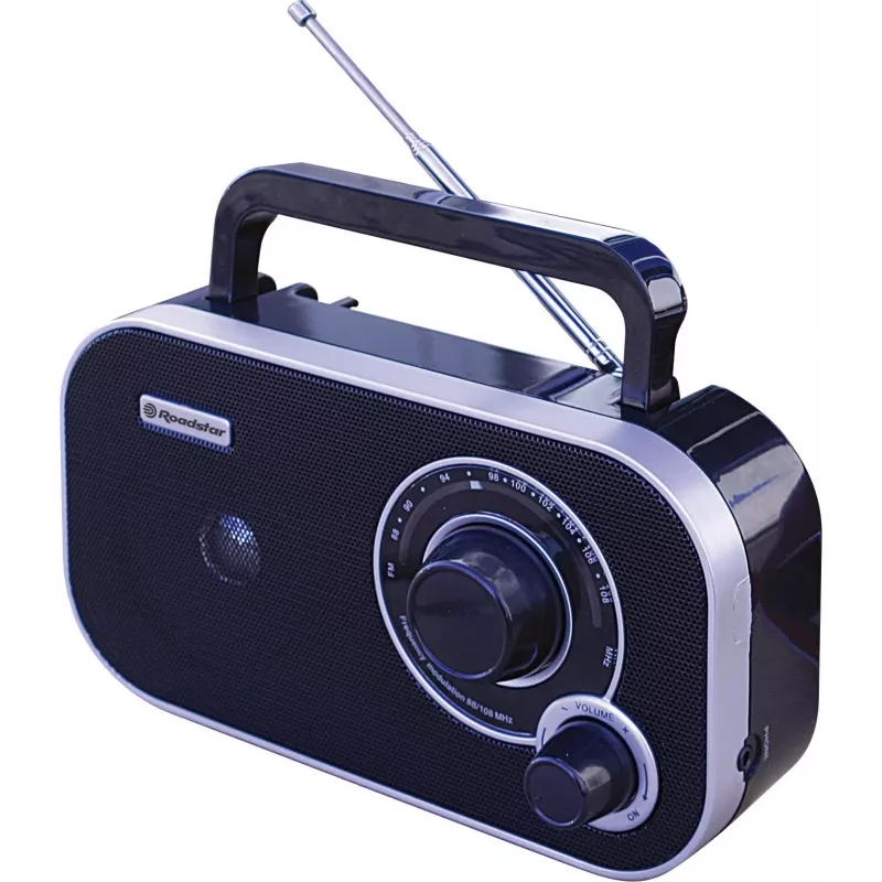 Roadstar TRA-2235 BK rádio portátil analógico, FM, preto