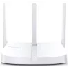 Router wireless Mercusys 300 Mbit/s Wireless N Wi-Fi 4 (802.11n) Single-Band (2,4 GHz) Ethernet LAN branco router de mesa