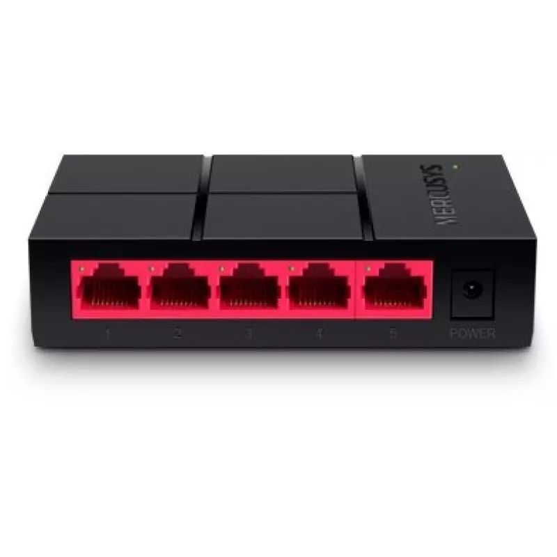 Switch Mercusys SOHO 5 portas Gigabit 10/100/1000Mbps - MS105G