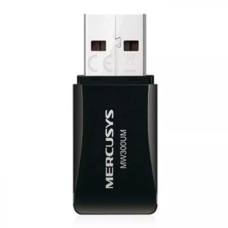Adaptador USB mini sem fios Mercusys N300
