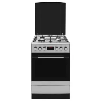 Fogão combinado Amica SPA 18 ZPX inox...
