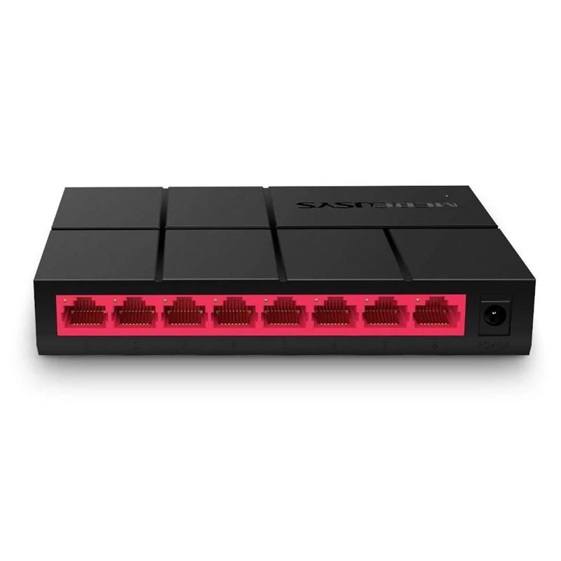 Switch de secretária Mercusys 8 portas 10/100/1.000 Mbps