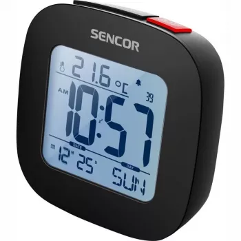 Sencor SDC 1200 B Relógio com despertador, preto