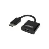 Unitek Y-5118DA adaptador de DisplayPort para HDMI M/F, 0,1 m, Full HD 1920x1200, preto