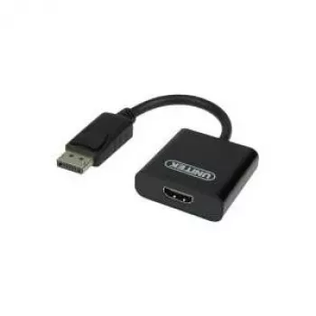 Unitek adaptador DisplayPort para HDMI 1080P Full HD preto
