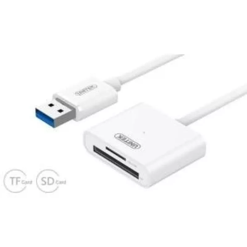 Leitor de cartões Unitek Y-9321 (SD, MicroSD, SDHC, MicroSDHC, SDXC, MicroSDXC) - USB 3.0