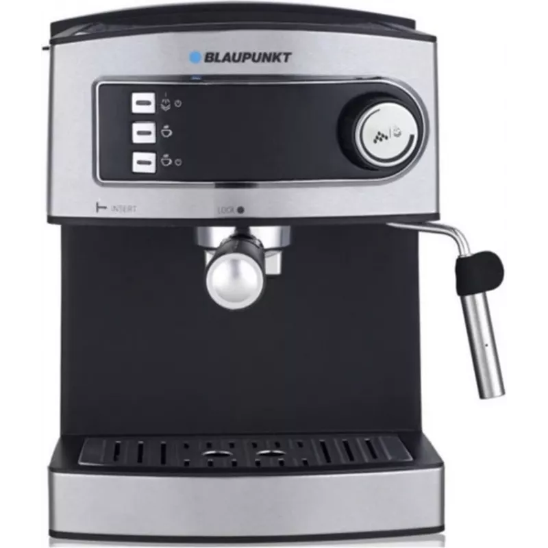 Blaupunkt CMP301 máquina de café espresso, 15 bar, 1,6 l, prateado/preto
